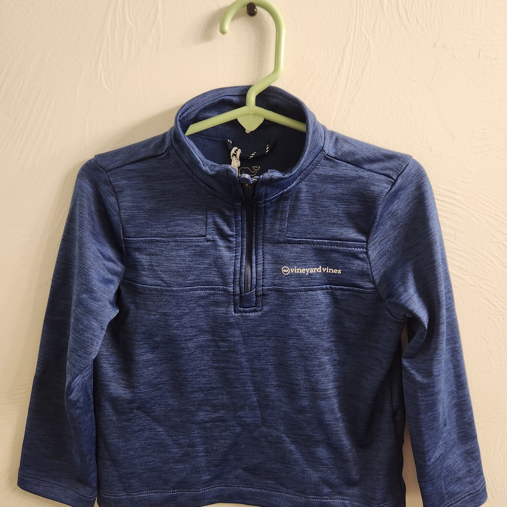 Vineyard Vines Kids Blue Pullover Shirt